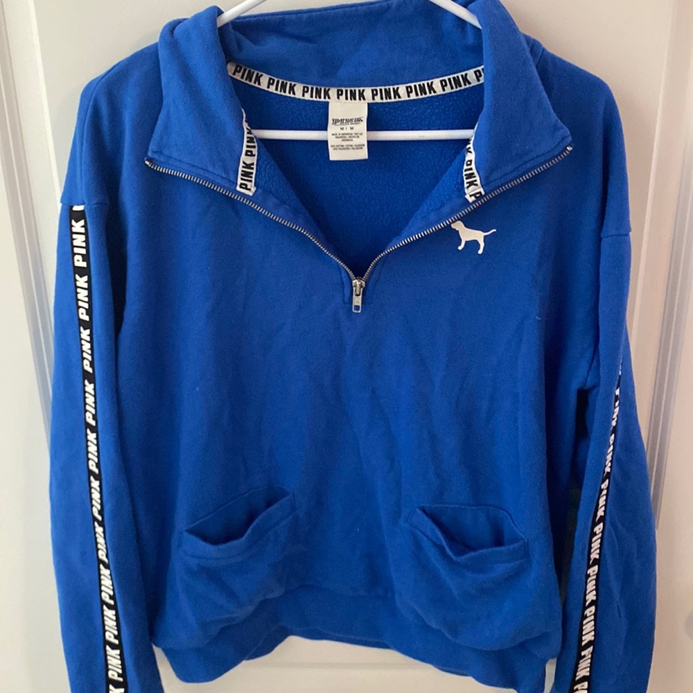 Pink Kentucky Blue Pull Over Top Size Medium 💙